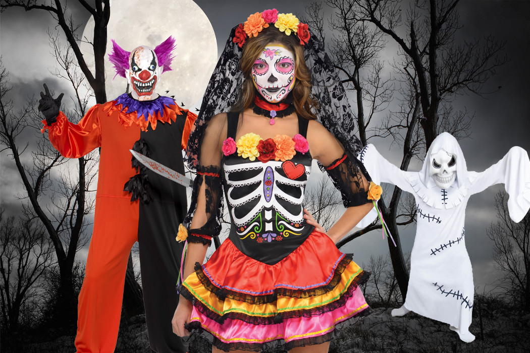 карневалски костими и маски за Ноќта на вештерките
