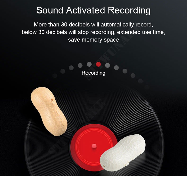 звук и диктафон - снимање активирано со звук