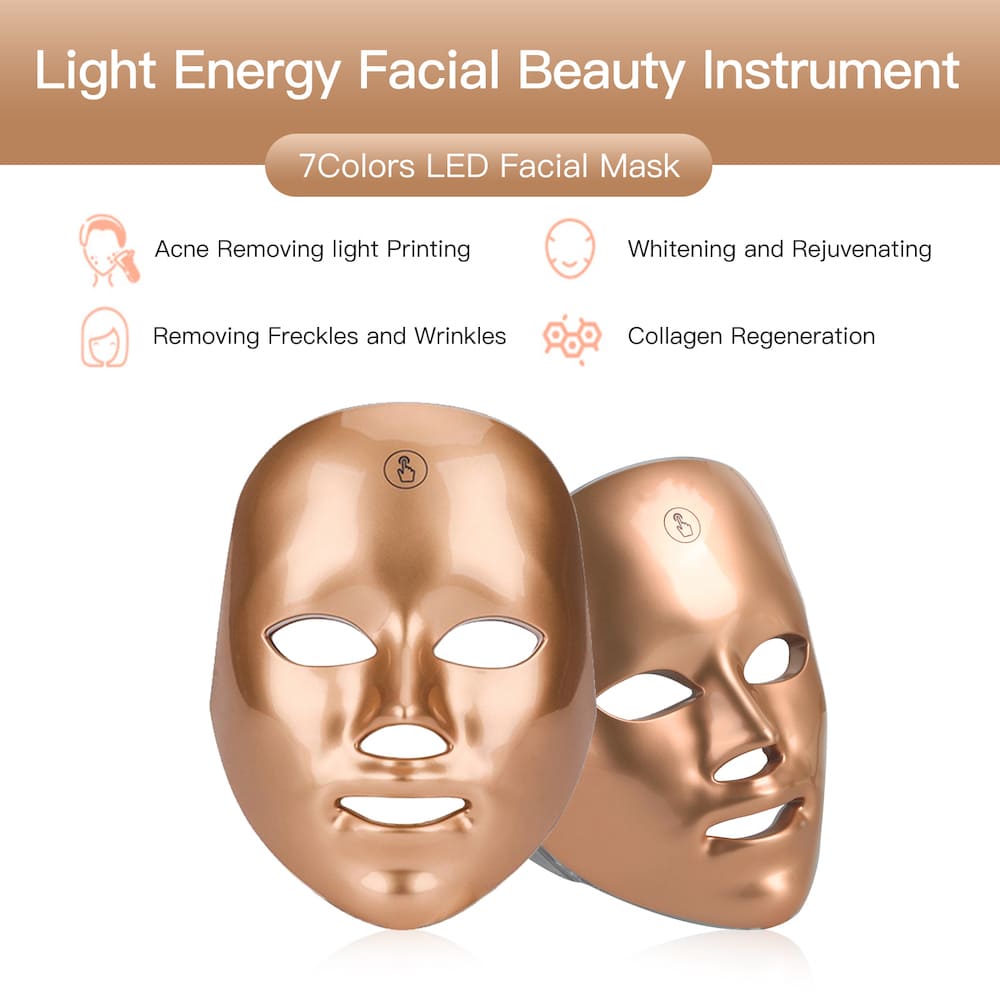 7 бои LED маска за подмладување на лице
