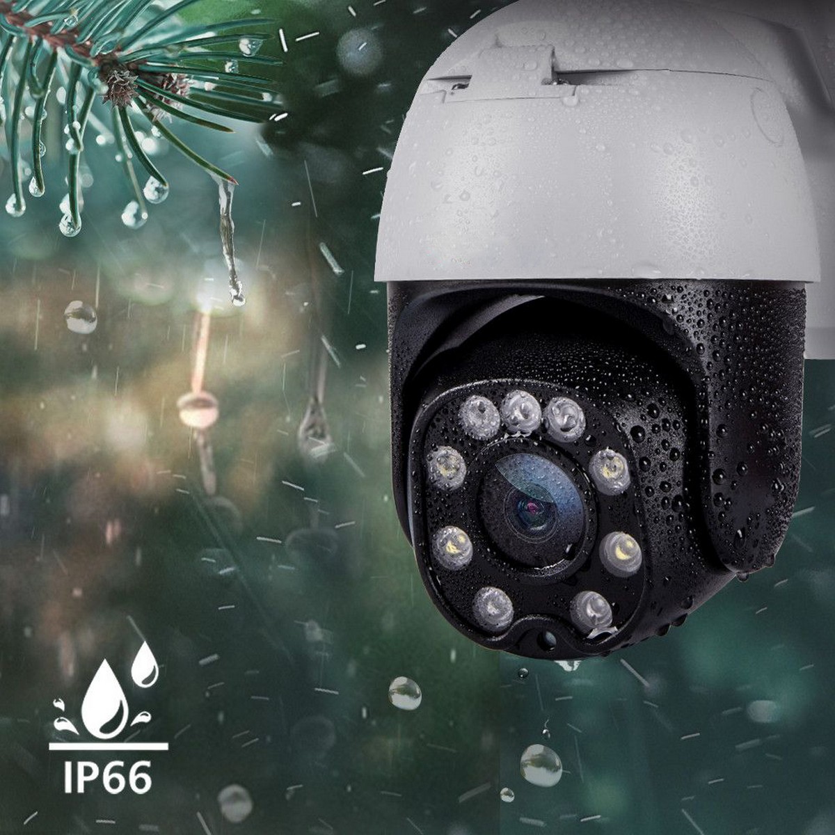 ротирачка тава камера за навалување IP66 водоотпорна