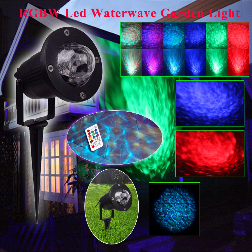Надворешна проекција - Бранови проектор воден бран - заштита IP68