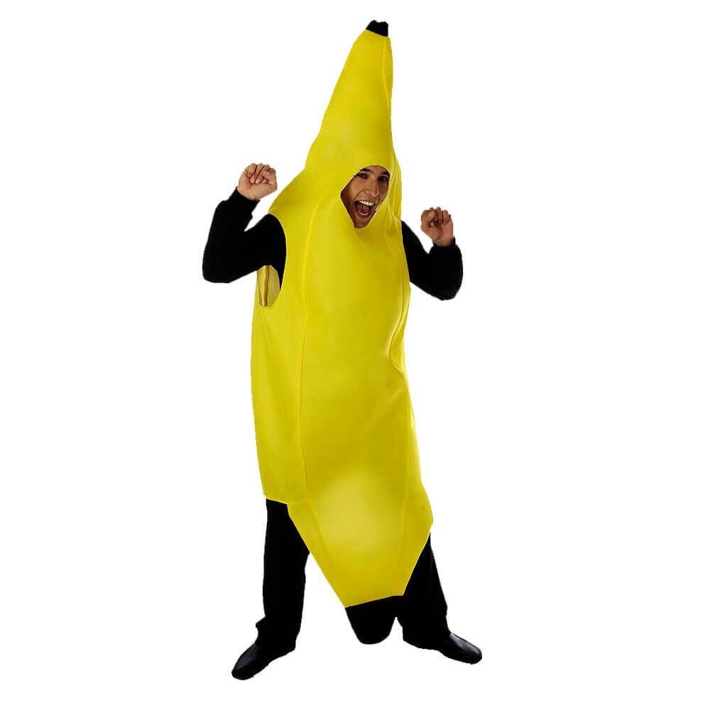 Карневалски костим од банана за возрасни