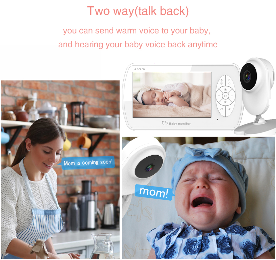 следење на детето - видео дадилка за бебе монитор