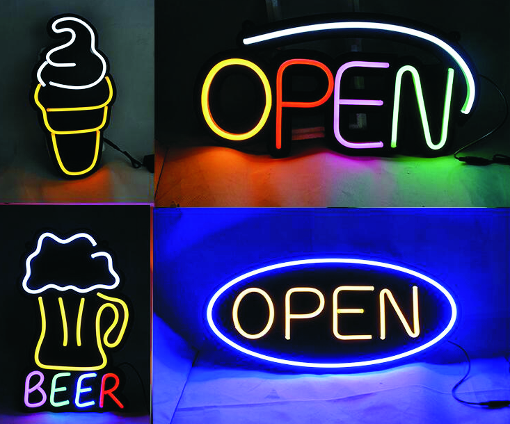 LED рекламирање - светло лого