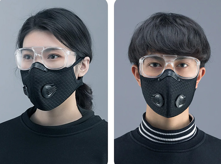 заштитни очила со маска против корона вирус