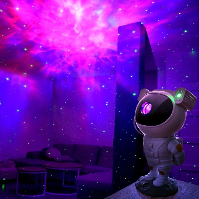 космонаутски ѕиден проектор галаксија на ноќното небо