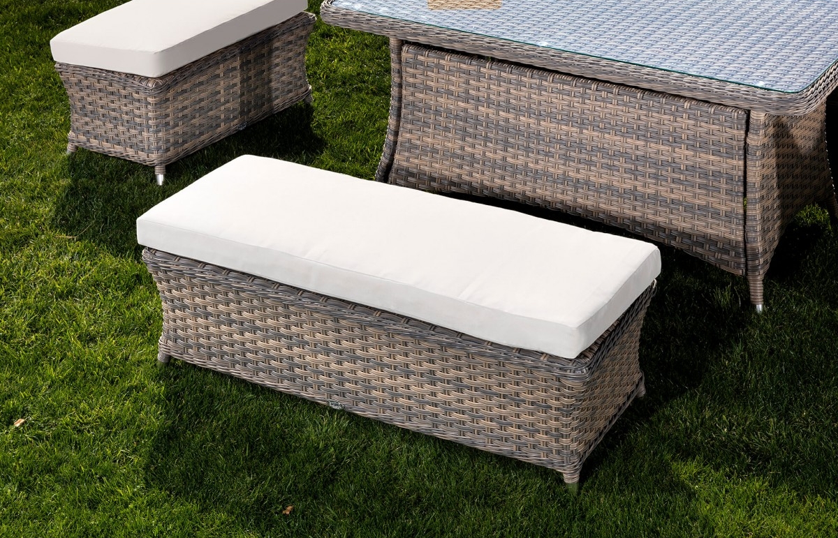 Ратан мебел за тераса градина седење комплет