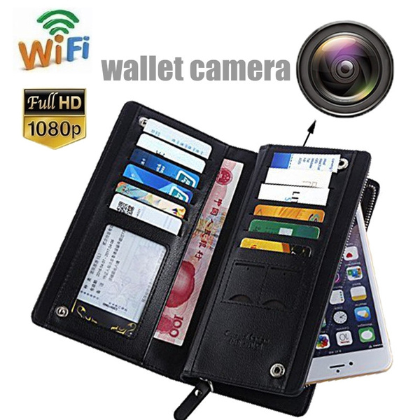 шпионска камера во паричник wifi full hd