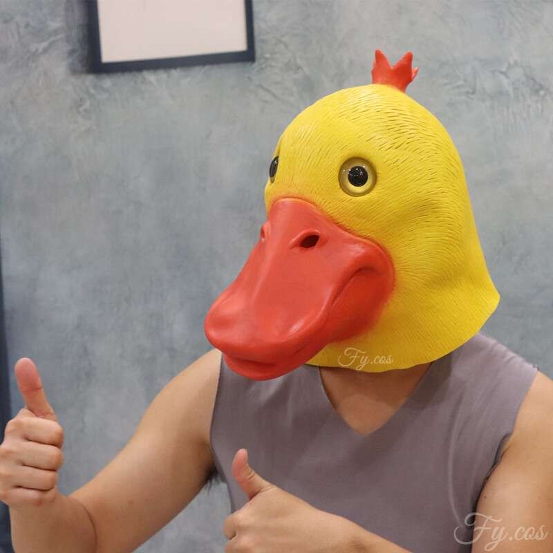 силиконска маска за лице од патка