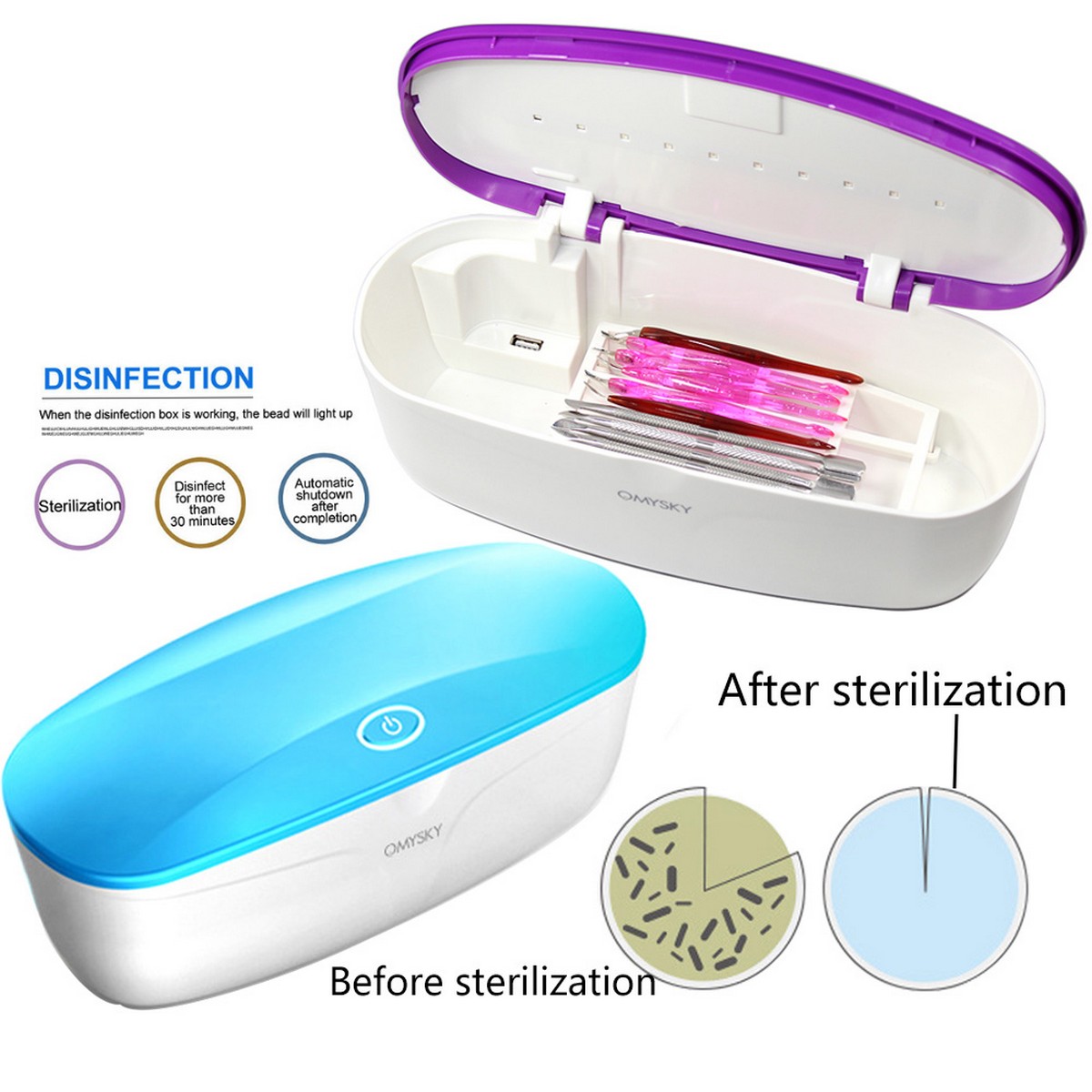кутија за стерилизација за дезинфекција