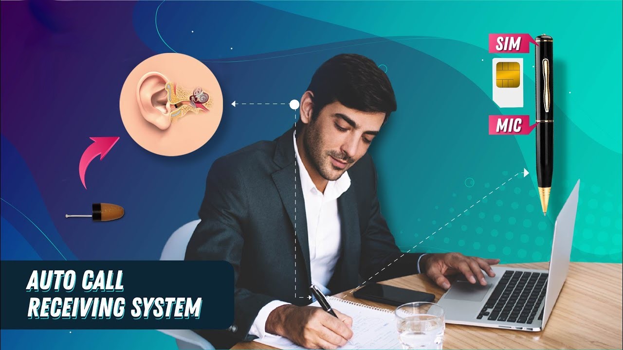 шпионирајте го најмалиот слушен апарат во увото невидлив за испити