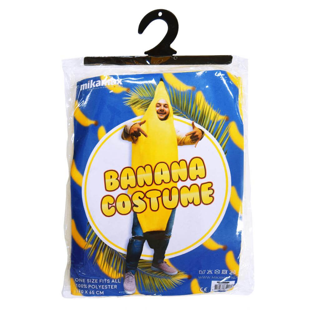 костим од банана за маж или жена