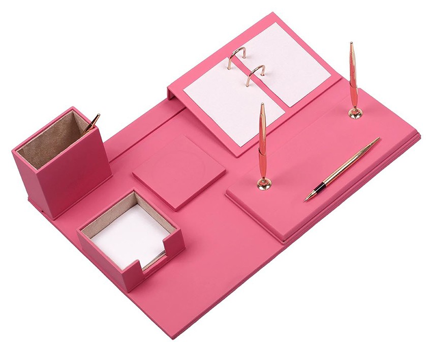 луксузен женски канцелариски сет за додатоци за документи