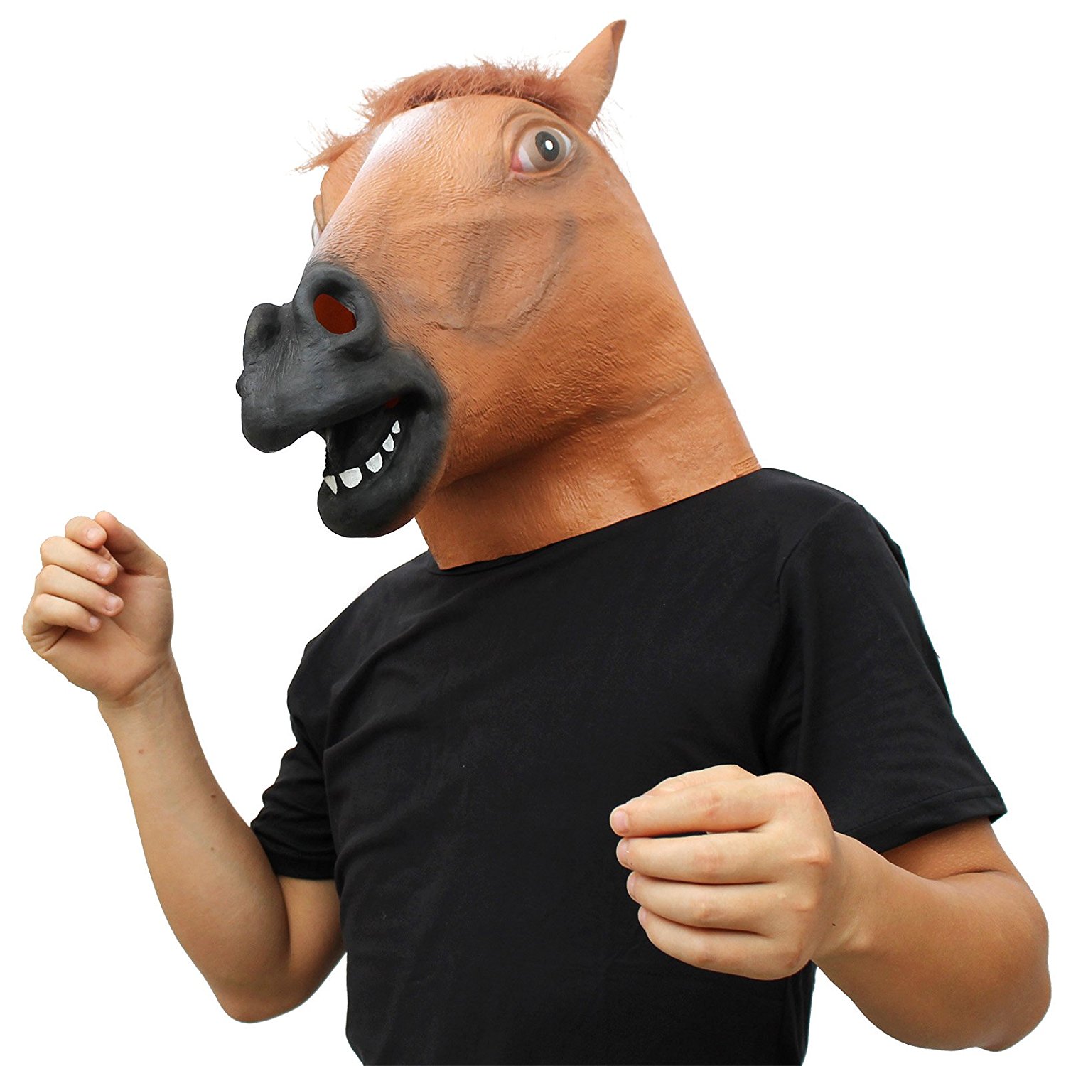 коњска глава како маска