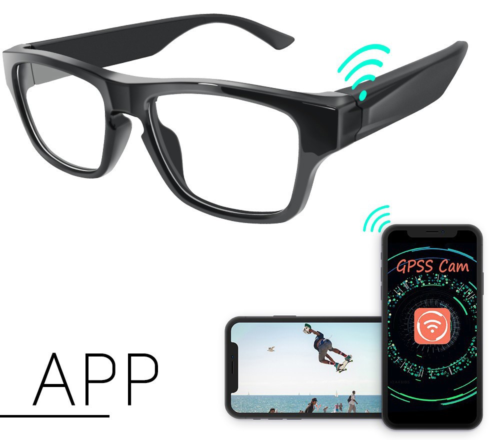 очила со wifi камера - gpss cam апликација wifi сет