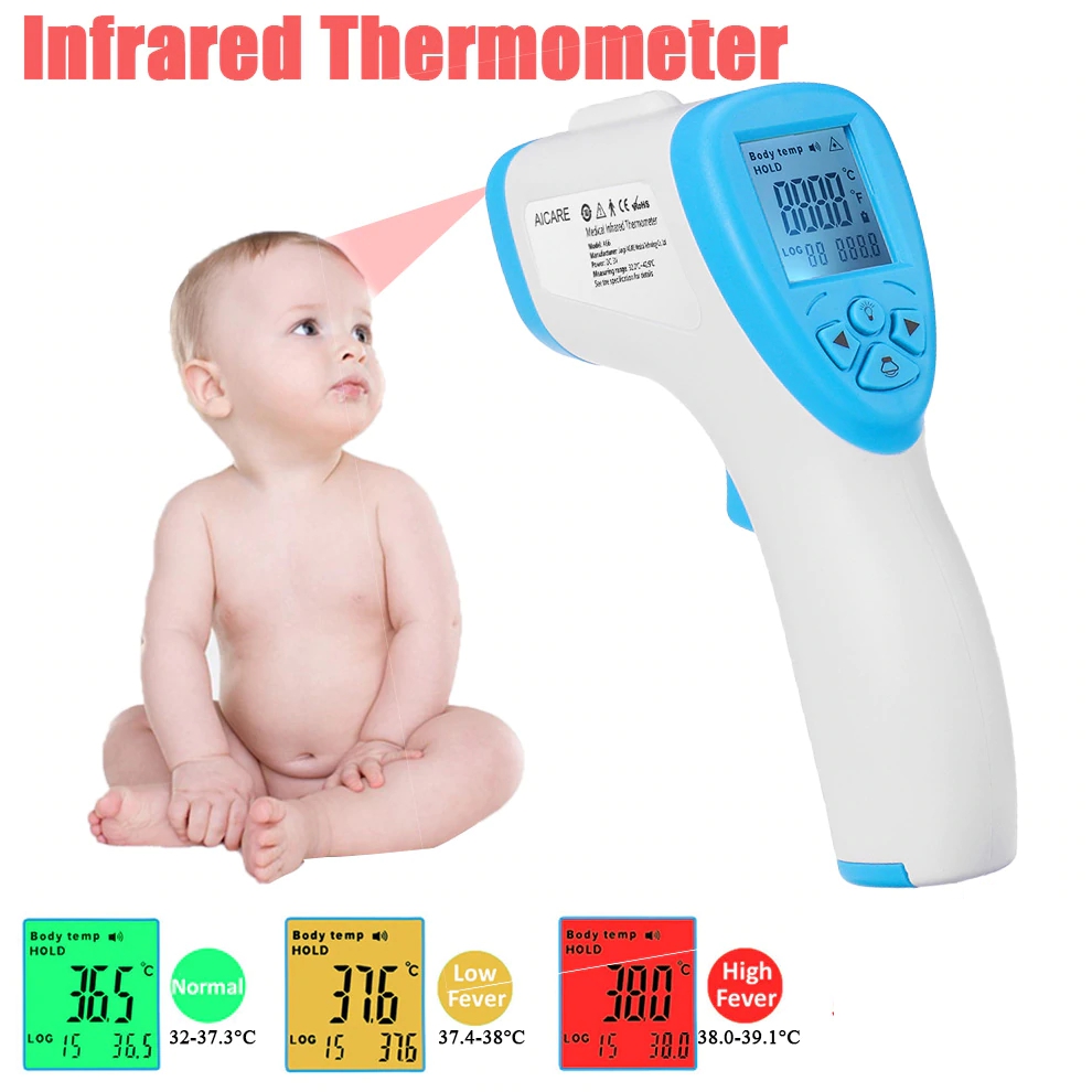 инфрацрвен термометар со дисплеј