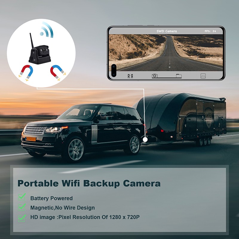 wifi автомобил камера мобилен телефон со магнет
