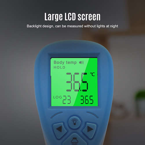 бесконтактен термометар со LCD дисплеј