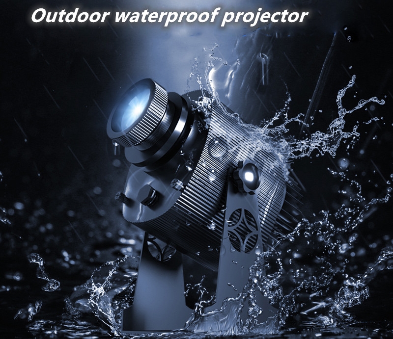 ip67 водоотпорен лого проектор на ѕид - гобо проекција