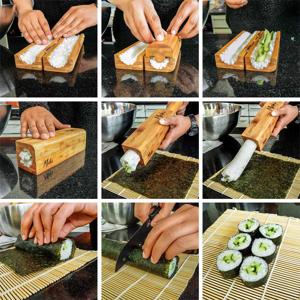 Сет за правење суши - комплет за правење како подарок