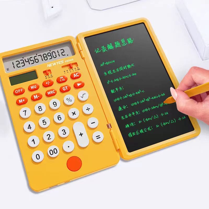соларен калкулатор и LCD таблет што се брише