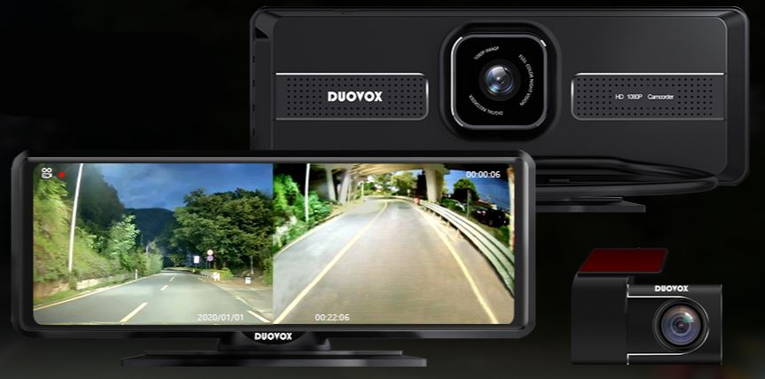 автомобилска камера со најдобра ноќна визија - duovox v9