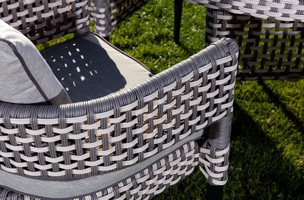 ткаени ратан стол за градина тераса летниковци