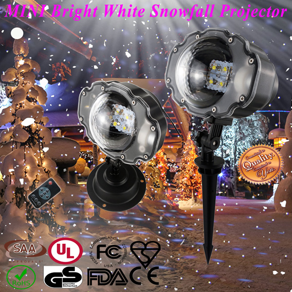 Снегулки LED проектор Надворешна и внатрешна проекција
