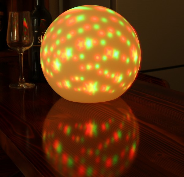 led осветлување светилка за проекција на топката на небото на месечината