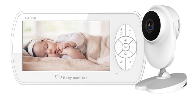 електронска дадилка - видео монитор за бебиња