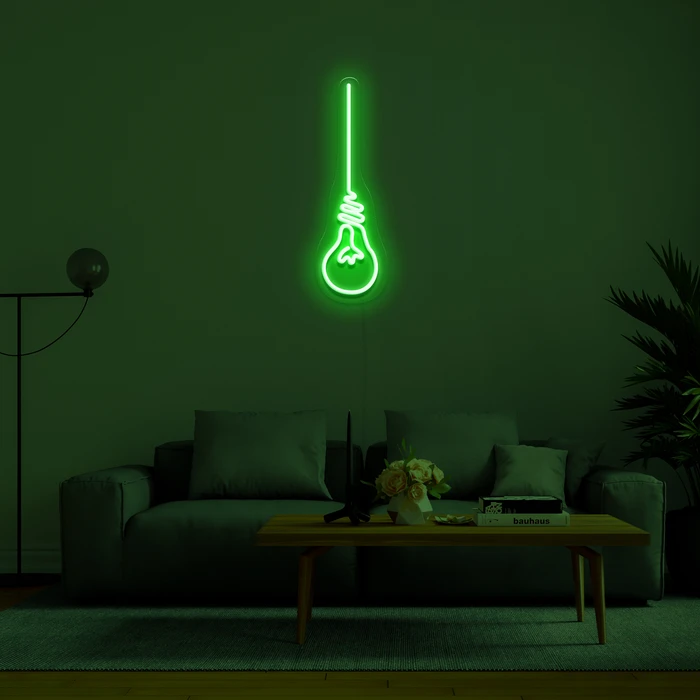 LED осветлени неонски 3D знаци - Сијалица