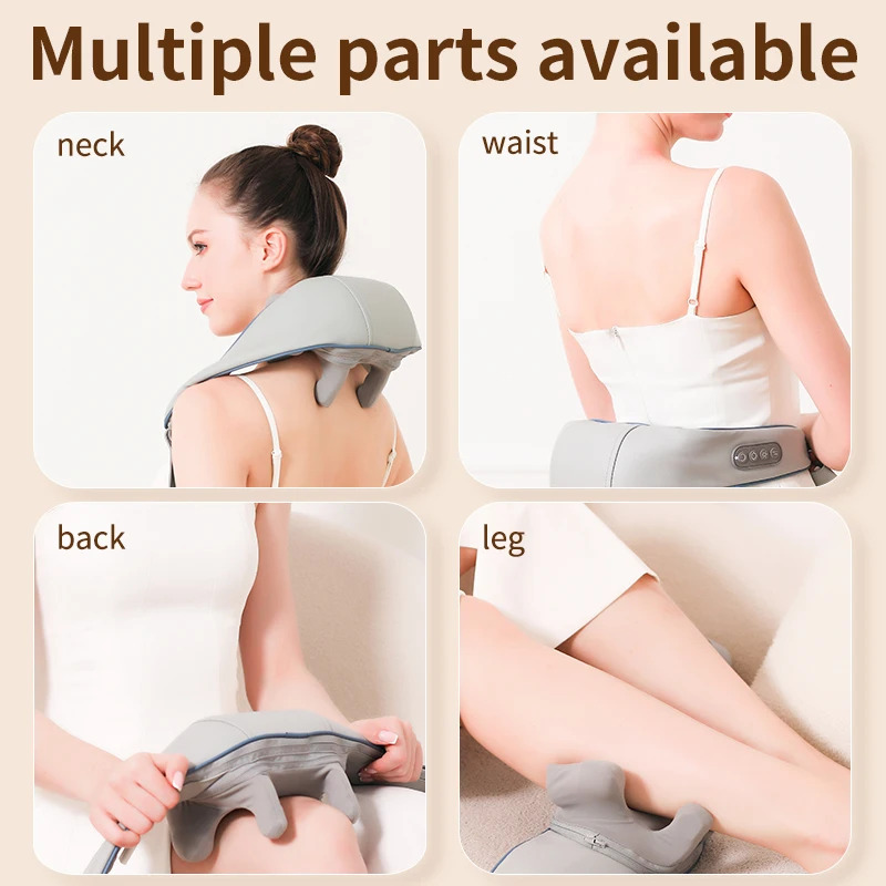 Уред за релакс масажа за вратот, колената, нозете, долниот дел на грбот