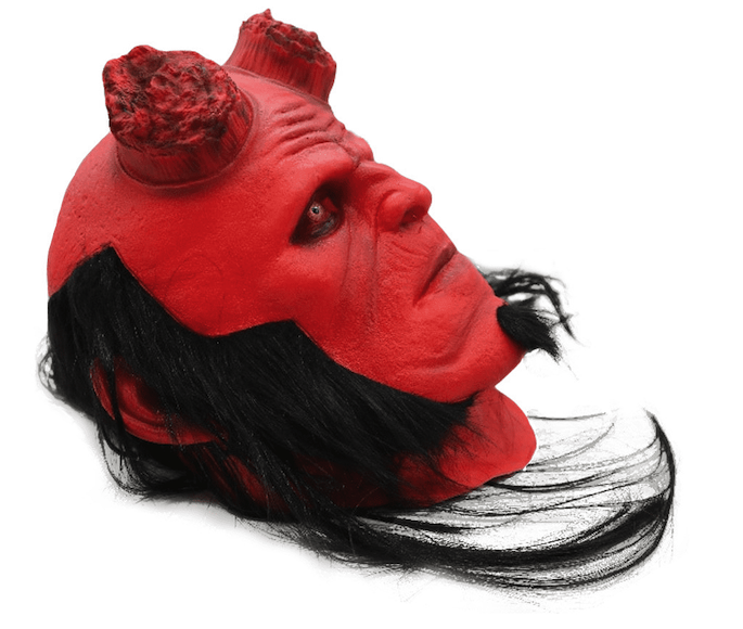 Ѓаволска маска за лице за карневал за Ноќта на вештерките