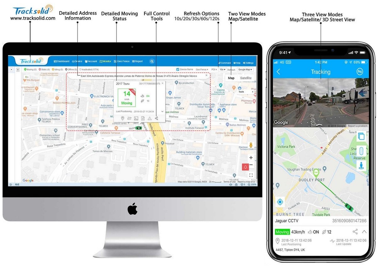 tracksolid апликација за следење GPS