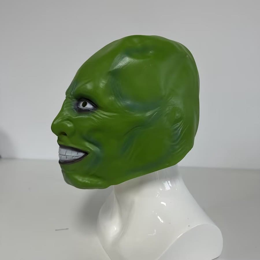 Зелена маска за лице за возрасни