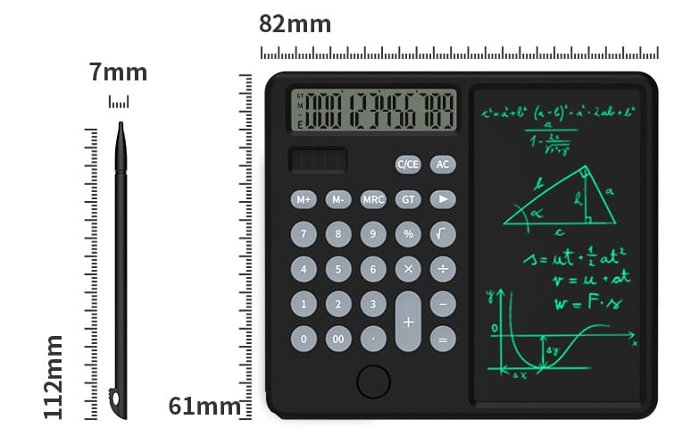 бележник со калкулатор