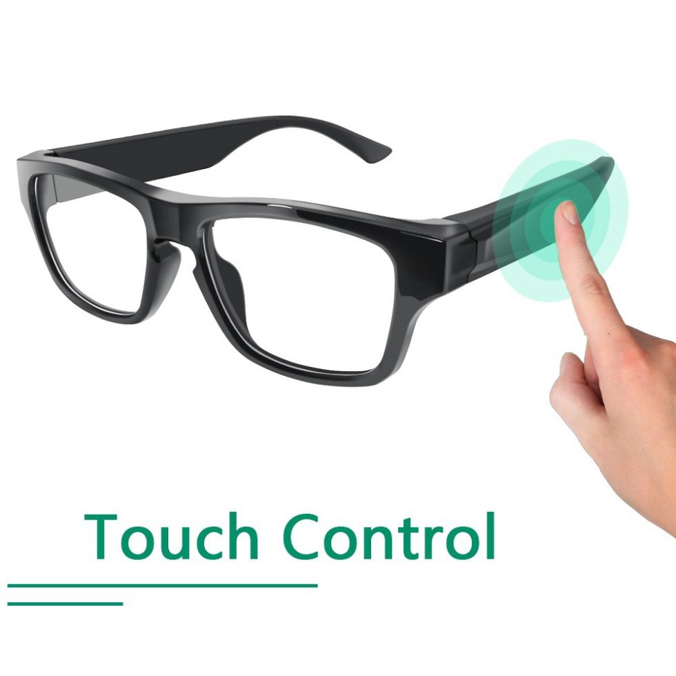 елегантни очила со Full HD камера - контрола на допир