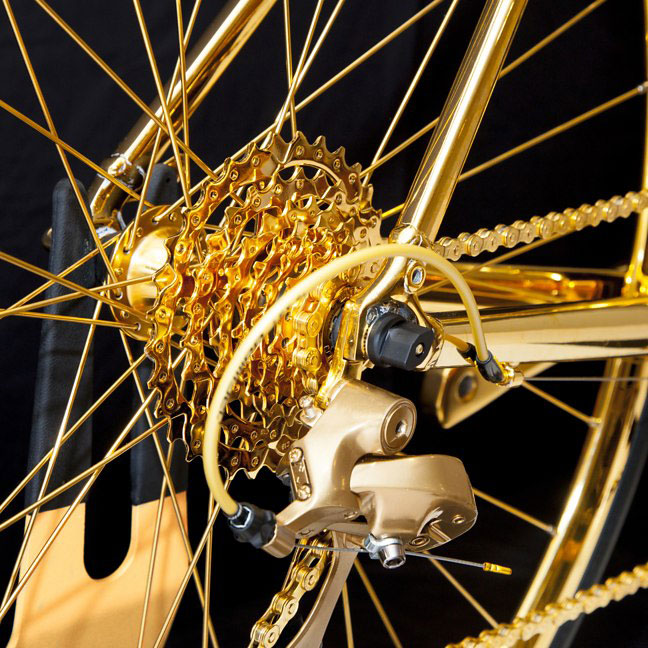 Златна конструкција велосипед