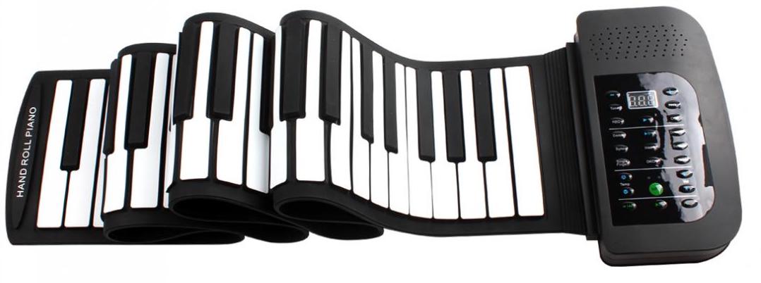 пренослива клавијатура за пијано навива пијано