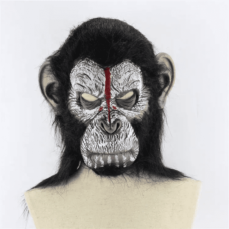 Карневалска маска од мајмун од планетата на мајмуните