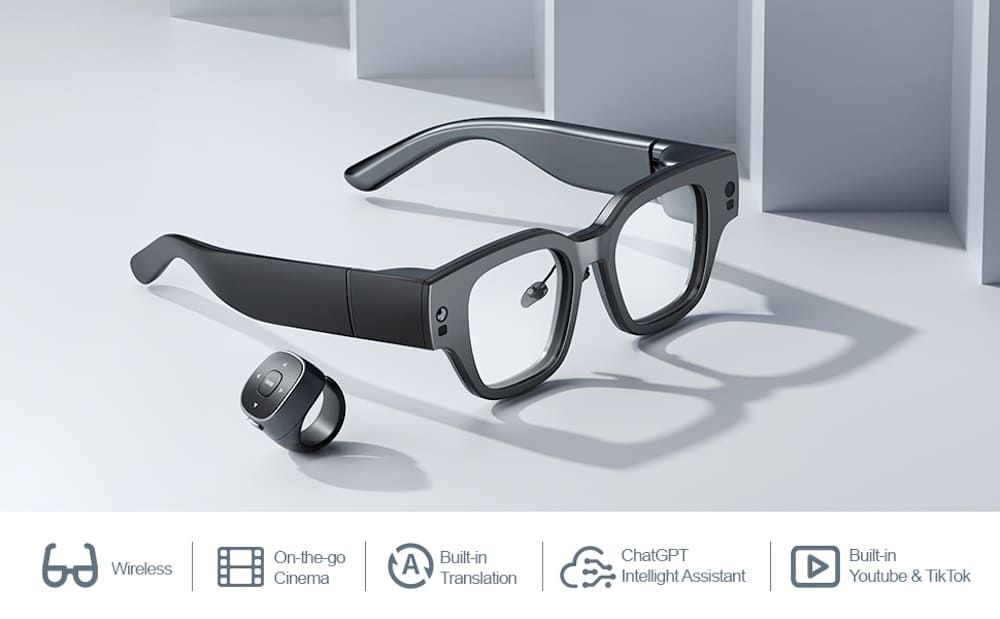 vr паметни очила со разговор gpt паметни 3D безжични