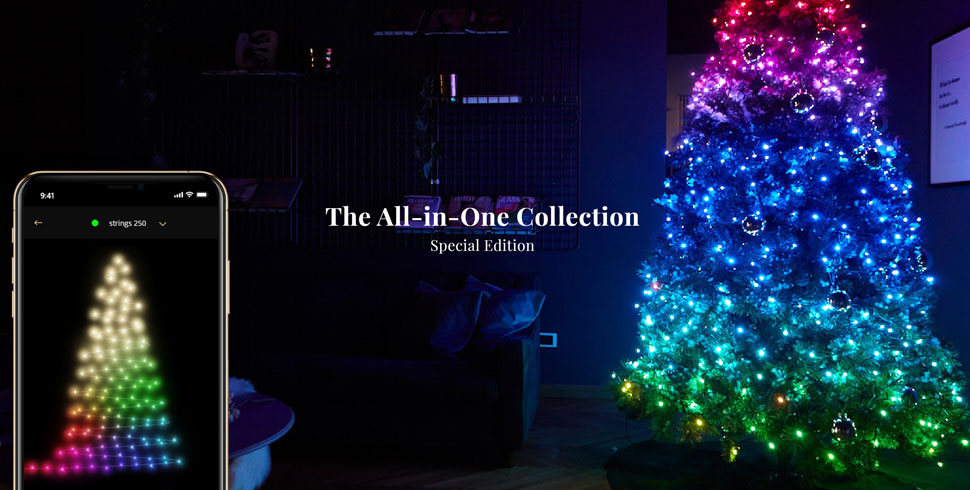 Светлосни светла за новогодишна елка со ЛЕД