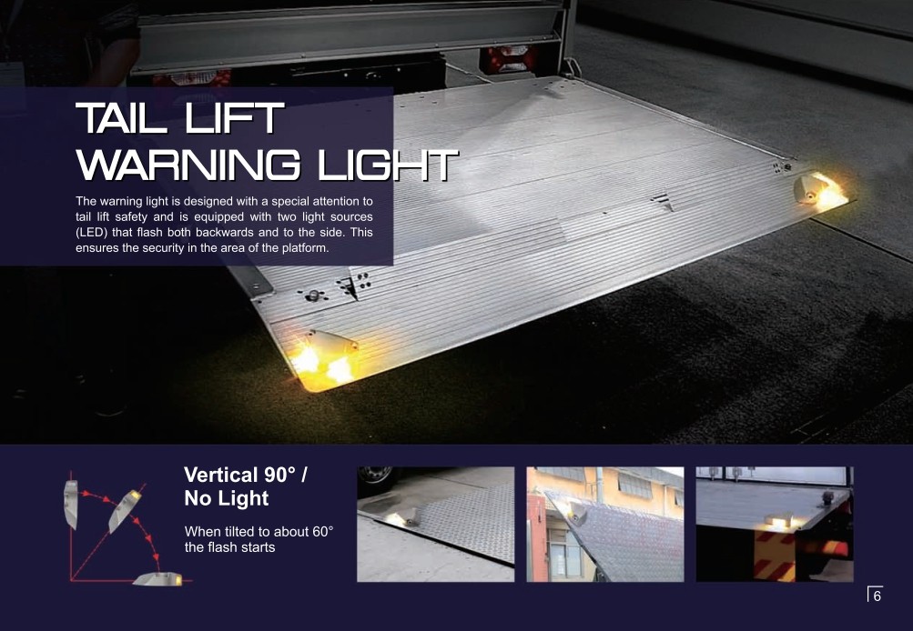 LED сигнализација LED задна светилка за подигнување за автомобилска платформа - комбе, камион