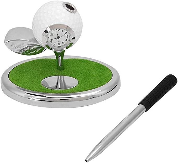 Голф пенкало (топче со стап) со функционален часовник