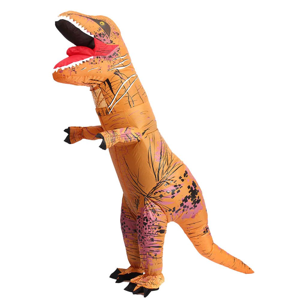 костим за диносаурус на надувување - костум за дино облека