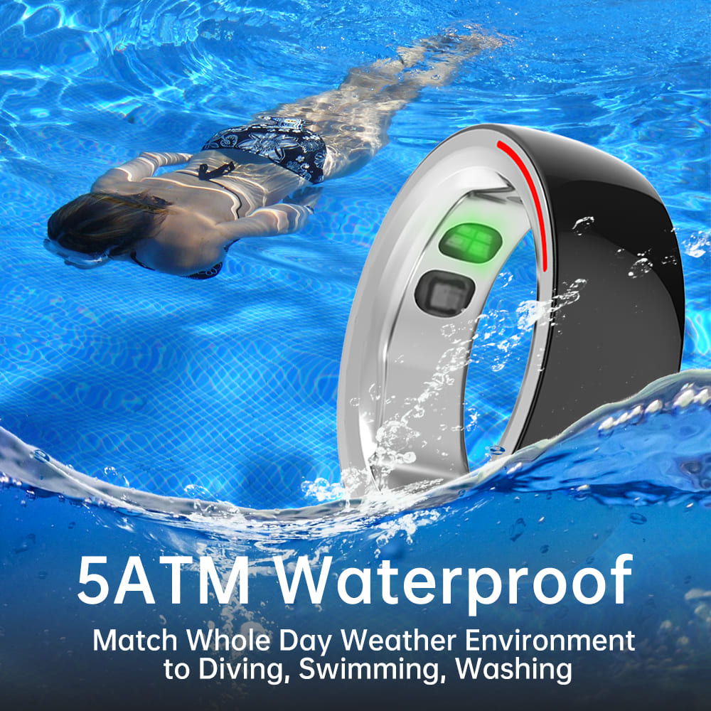 водоотпорен дизајн на паметниот прстен за воздух
